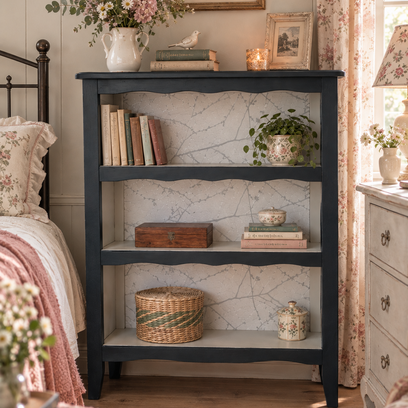 Vente avec paiement en ligne: Bibus vintage upcyclé carbone et blanc